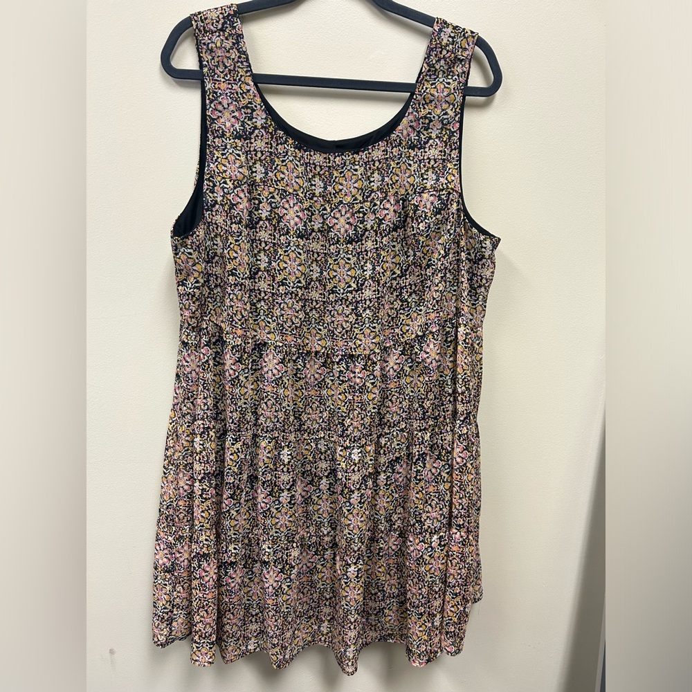 As U Wish Tiered Dress 2x